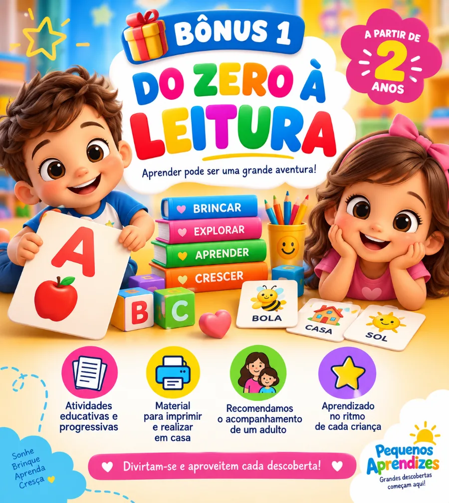 🎁 BÔNUS 1: DO ZERO À LEITURA