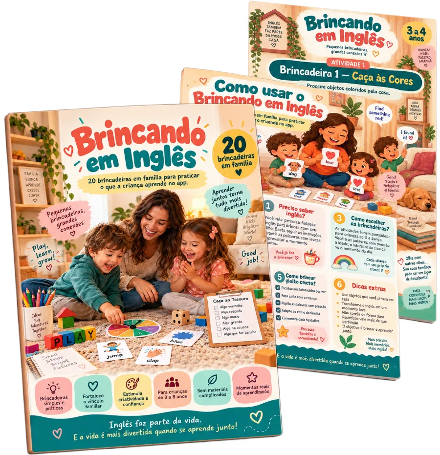 BÔNUS 2: BRINCANDO EM INGLÊS