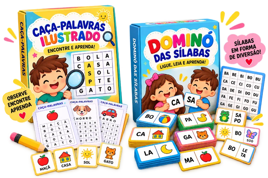 JOGANDO E LENDO